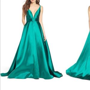 Emerald Ballgown by MacDuggal Size 18